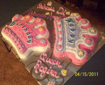 Princess Crown Cakes