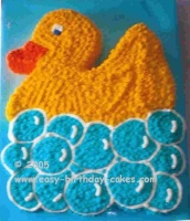 rubber ducky cakes picture