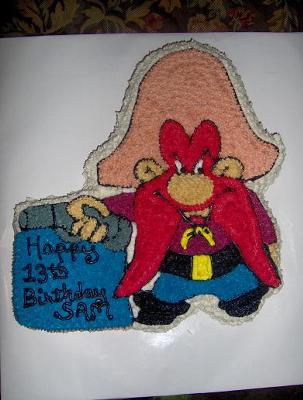 Yosemite Sam Cake