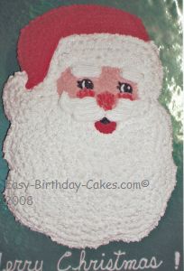 Santa Claus cake