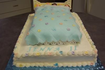 Slumber Party Birthday Cake