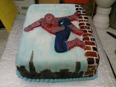 Spiderman Cake