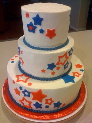 Star Spangled Cake