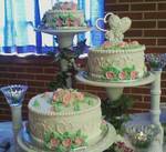 Three Tier Wedding Cake