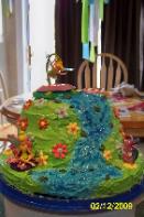 Tinkerbell Birthday Cake