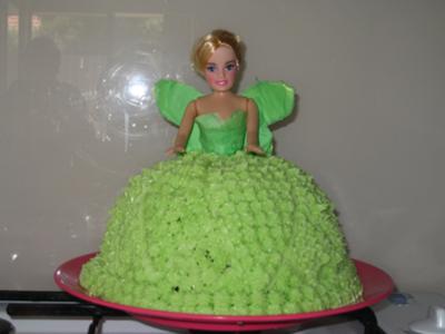 Tinkerbell cake I did at my old job : r/cakedecorating