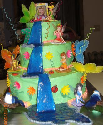 Tinkerbell Cake