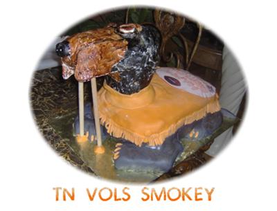 TN Vols Smokey Dog Cake