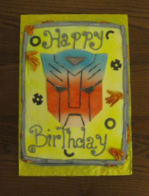 Transformer Cake -  http://www.myspace.com/wcakes