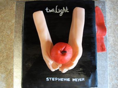 Twilight Book Cake