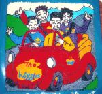 Wiggles in car cake