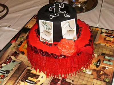 Murder Mystery Birthday Cake