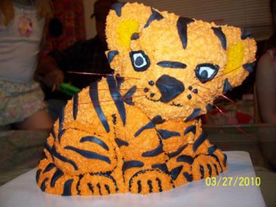 3D Tiger Cake