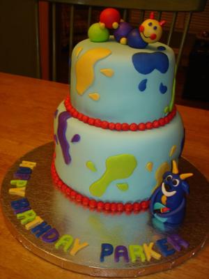 Baby Einstein First Birthday Cake
