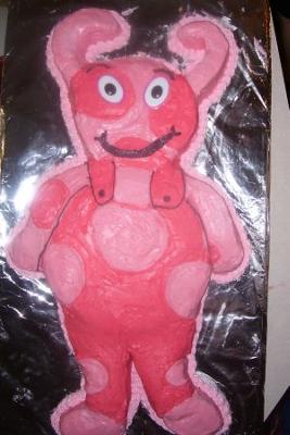 Backyardigan's Uniqua Cake