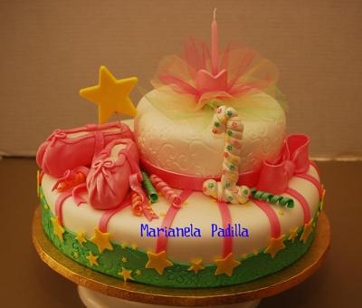 Ballerina Birthday Cake