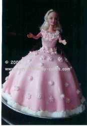 barbie cake