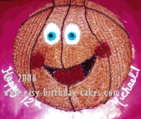 basketball cake