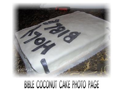 Bible Cake