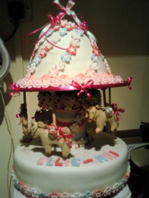 Carousel Cake