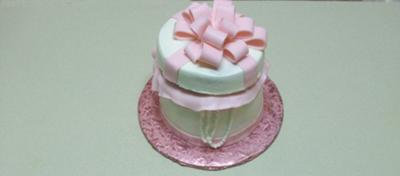 Bridal Shower Present Cake