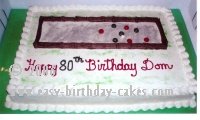 Bocce Cake Decoration Ideas