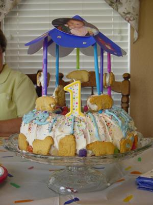 Carousel Cake