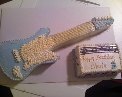 Guitar Cake