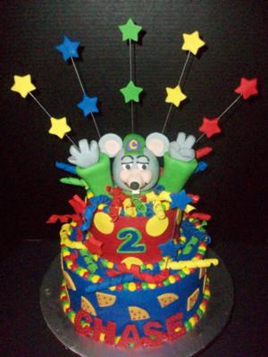 Chuck E Cheese Birthday Cake