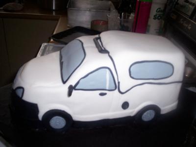 Corsa Bakkie - 2008 Model Cake