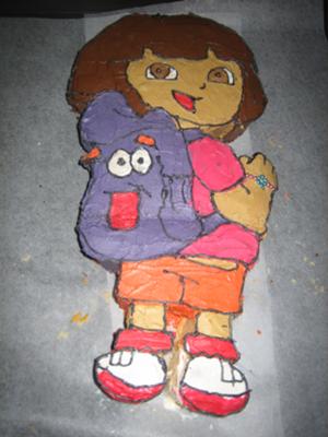 Dora The Explorer Cake