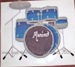 drum cake