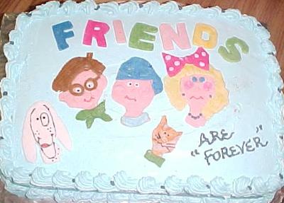 Friends are Forever Cake