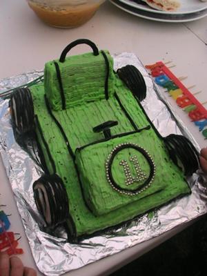 Go Kart Cake