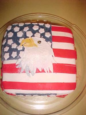 God Bless America Cake
