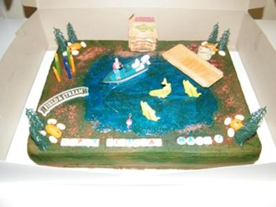 Gone Fishing Cake