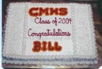 graduation cake