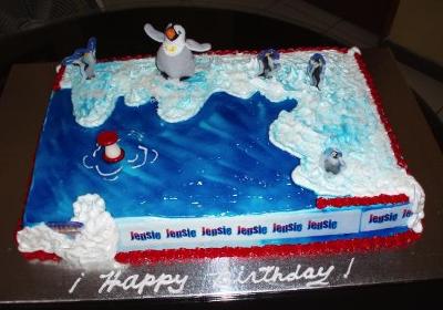 Happy Feet Cake