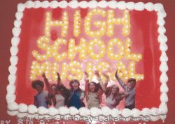 High School Musical cake