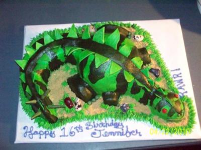 Dinosaur Cake