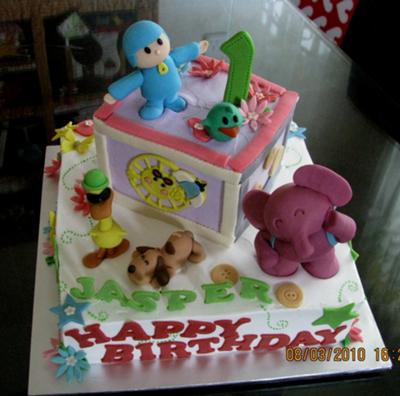 Pokoyo and Friends Cake