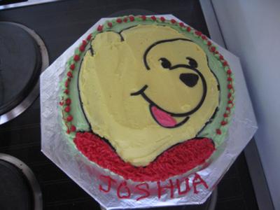 Pooh Bear Cake