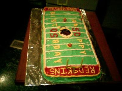 Redskins Cake