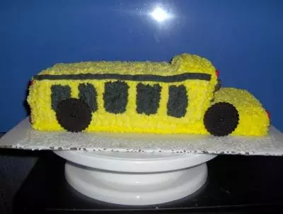 School Bus Cake