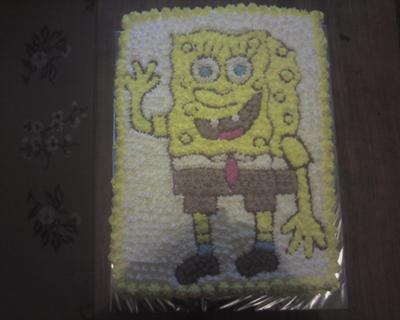 Spongebob Sheet Cake