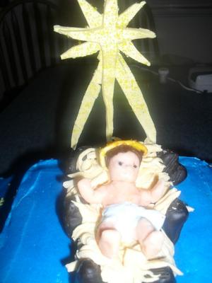 Manger with Jesus