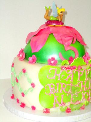 Tinkerbell Birthday Cake