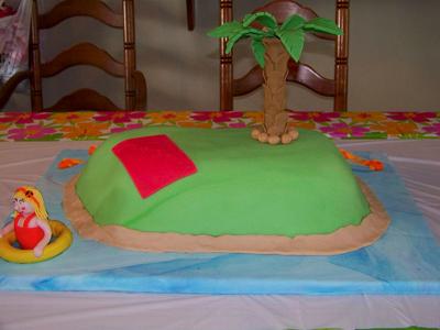 Tropical Island Cake