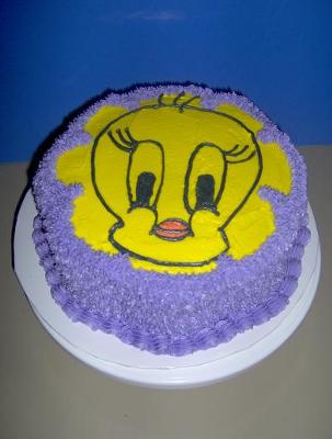 Tweety Cake