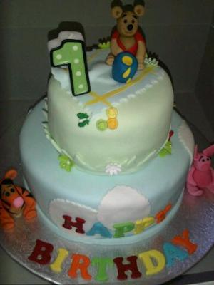 Winnie the Pooh Birthday Cake